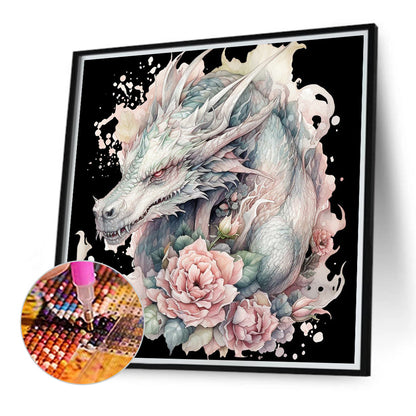 Western Dragon - Full Round Drill Diamond Painting 40*40CM