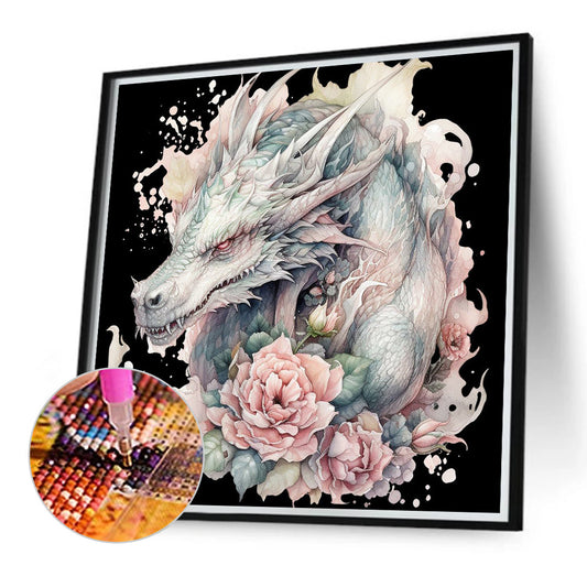 Western Dragon - Full Round Drill Diamond Painting 40*40CM