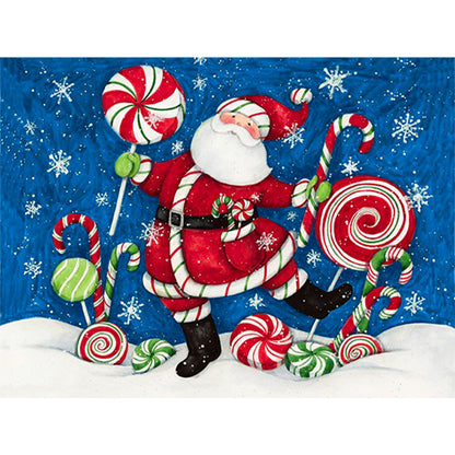 Santa Claus - Full Round Drill Diamond Painting 60*45CM