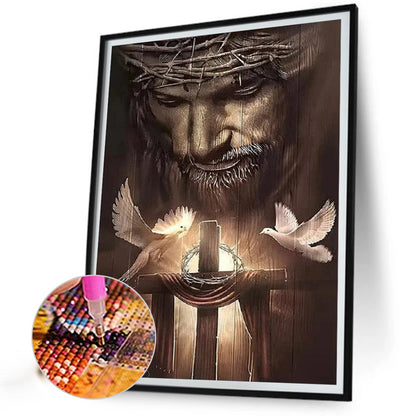 Jesus - Full Square Drill Diamond Painting 30*40CM