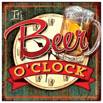 Beer Poster - Full Round Drill Diamond Painting 50*50CM