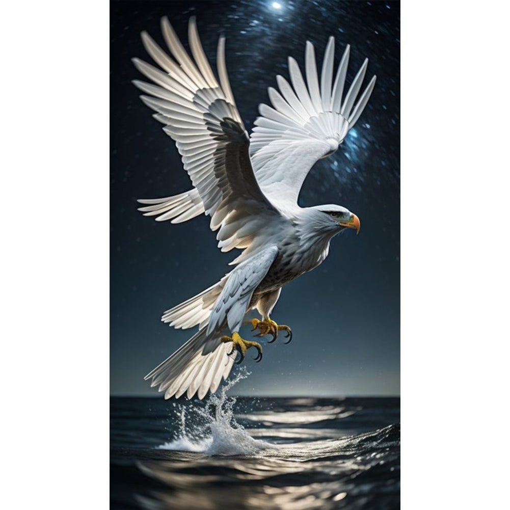 Sea Eagle - Full Round Drill Diamond Painting 40*70CM