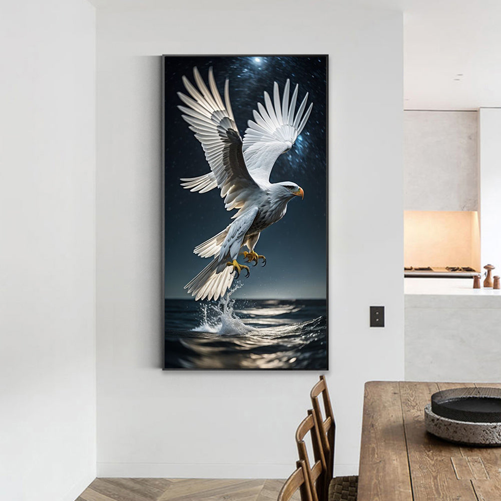 Sea Eagle - Full Round Drill Diamond Painting 40*70CM