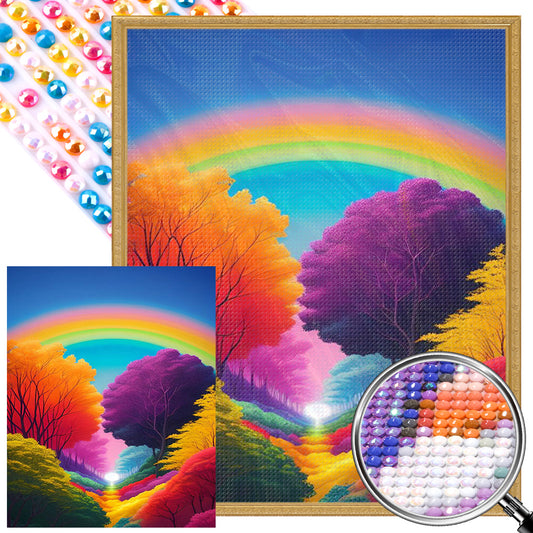 Rainbow - Full Round AB Drill Diamond Painting 40*50CM