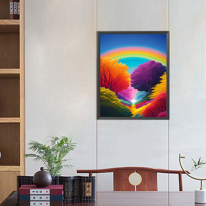 Rainbow - Full Round AB Drill Diamond Painting 40*50CM