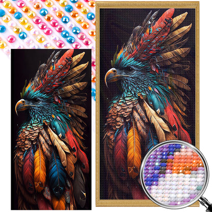 Siberian Eagle - Full Round Drill Diamond Painting 40*80CM