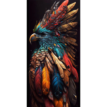 Siberian Eagle - Full Round Drill Diamond Painting 40*80CM