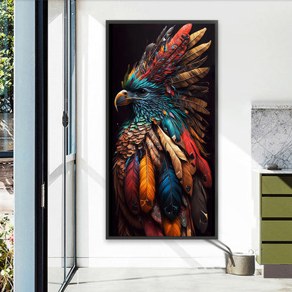 Siberian Eagle - Full Round Drill Diamond Painting 40*80CM