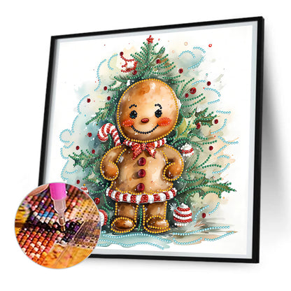 Christmas Tree - Special Shaped Drill Diamond Painting 30*30CM