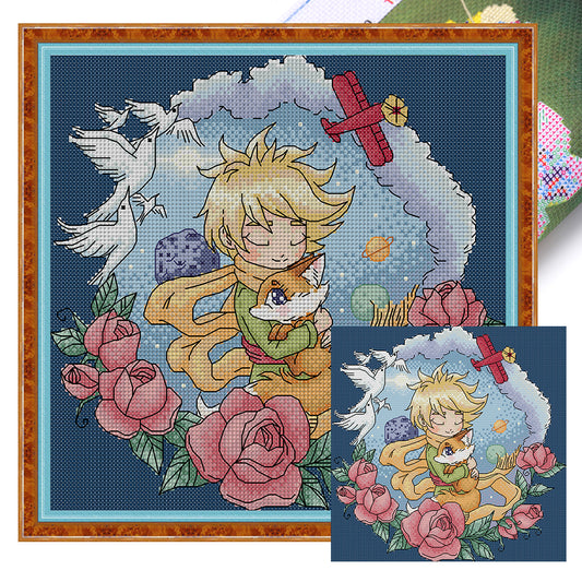 Little Prince - 11CT Stamped Cross Stitch 37*36CM(Joy Sunday)