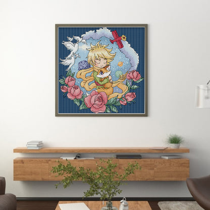 Little Prince - 11CT Stamped Cross Stitch 37*36CM(Joy Sunday)