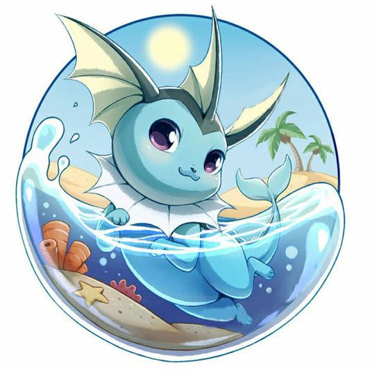 Pokemon - Full Round Drill Diamond Painting 40*40CM