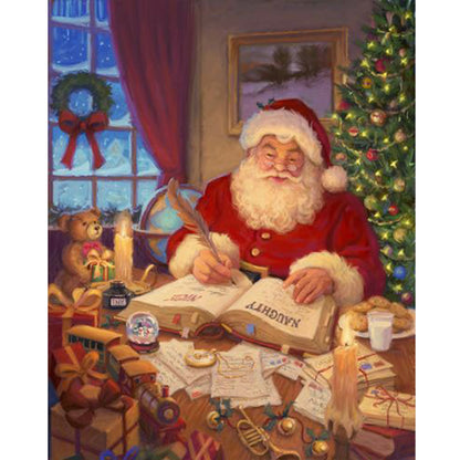 Santa Claus - Full Round Drill Diamond Painting 40*50CM