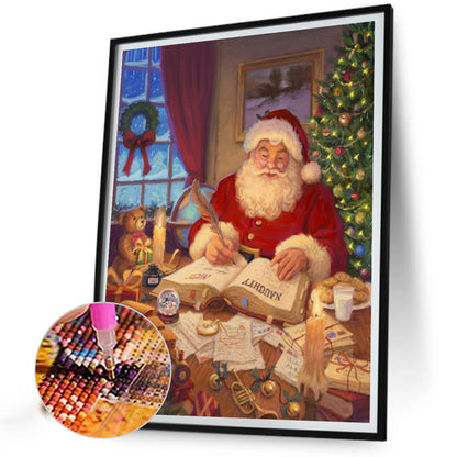 Santa Claus - Full Round Drill Diamond Painting 40*50CM