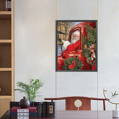 Santa Claus - Full Round Drill Diamond Painting 40*50CM