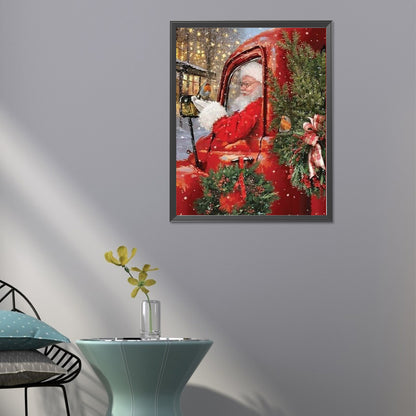 Santa Claus - Full Round Drill Diamond Painting 40*50CM