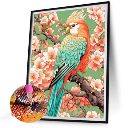 Parrot - Full AB Dril Round Diamond Painting 40*50CM