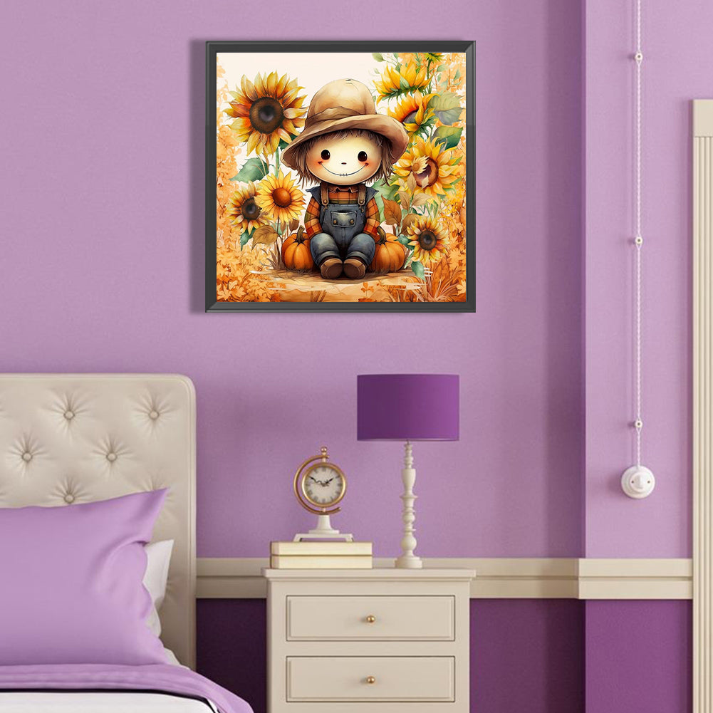 Harvest And Dolls - Full Round Drill Diamond Painting 40*40CM