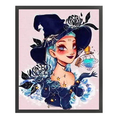 Aquarius Girl - 11CT Stamped Cross Stitch 40*50CM