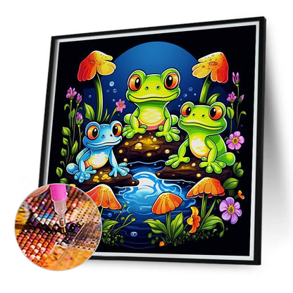 Frog - Full Round Drill Diamond Painting 40*40CM