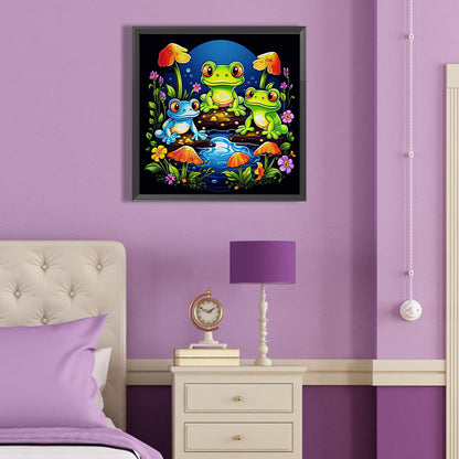 Frog - Full Round Drill Diamond Painting 40*40CM