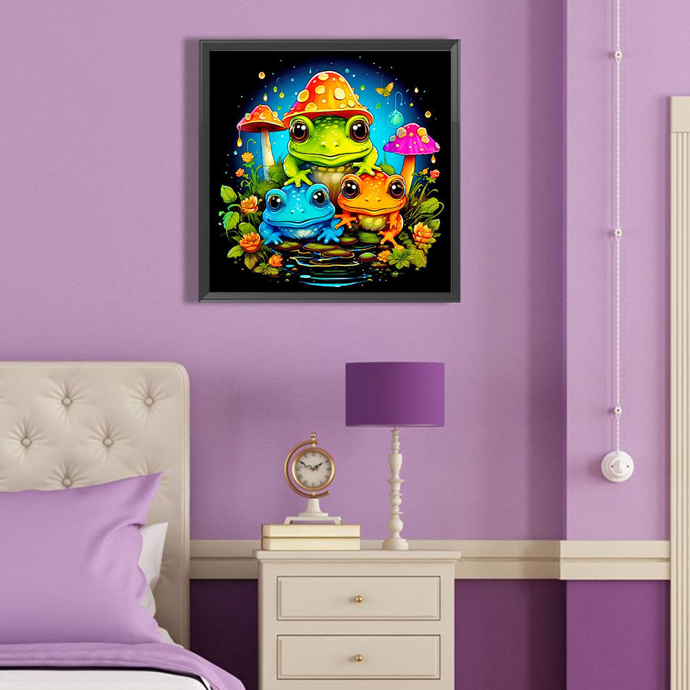 Frog - Full Round Drill Diamond Painting 40*40CM