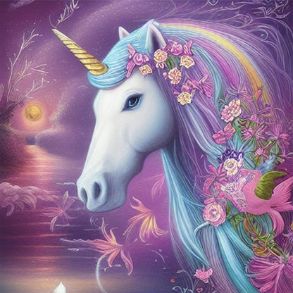 Unicorn - 11CT Stamped Cross Stitch 60*60CM