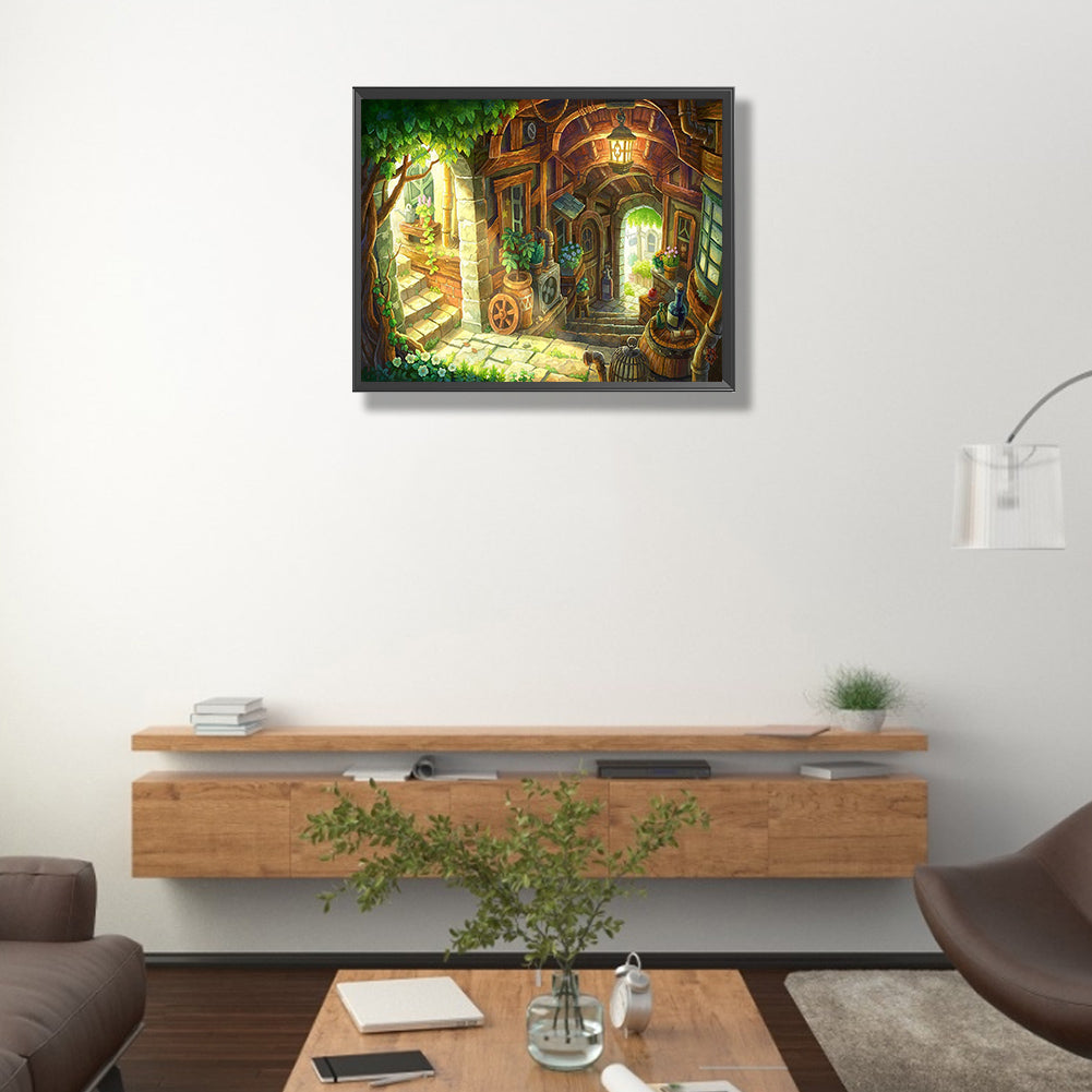 Beautiful Morning - Full Round Drill Diamond Painting 50*40CM