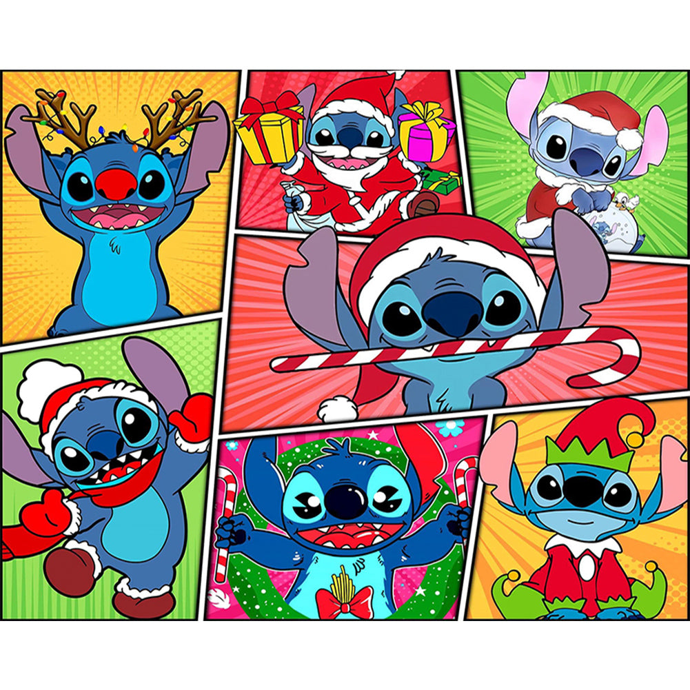Stitch - Full Round Drill Diamond Painting 40*50CM