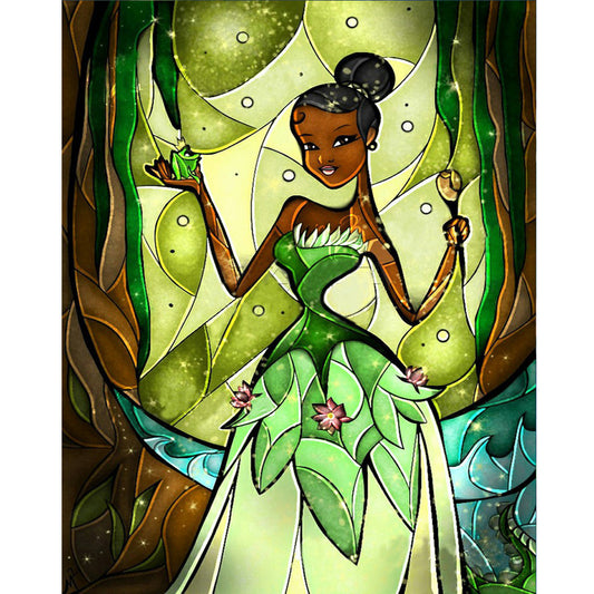 Princess Tiana - Full Round Drill Diamond Painting 40*50CM