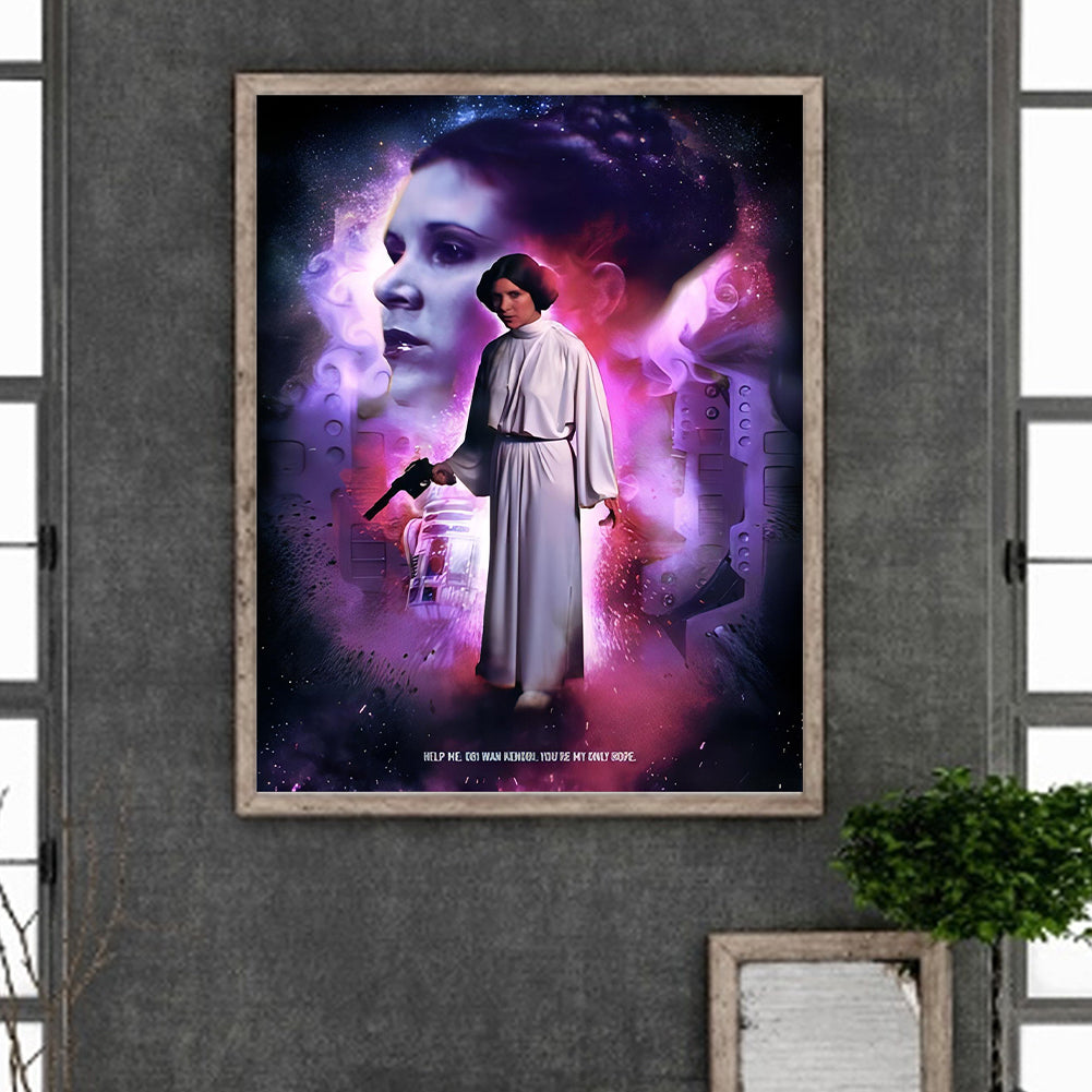 Star Wars - Full Round Drill Diamond Painting 40*50CM