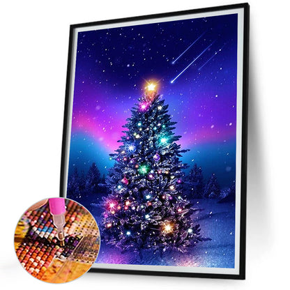 Christmas Tree - Full Square Drill Diamond Painting 30*40CM