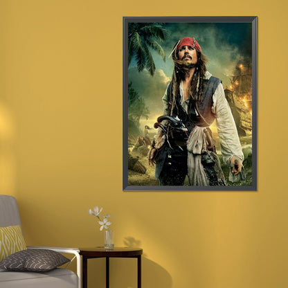 Pirates Of The Caribbean - Full Round Drill Diamond Painting 50*60CM