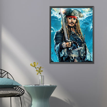 Pirates Of The Caribbean - Full Round Drill Diamond Painting 50*60CM