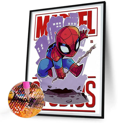 Marvel Heroes - Full Round Drill Diamond Painting 30*40CM