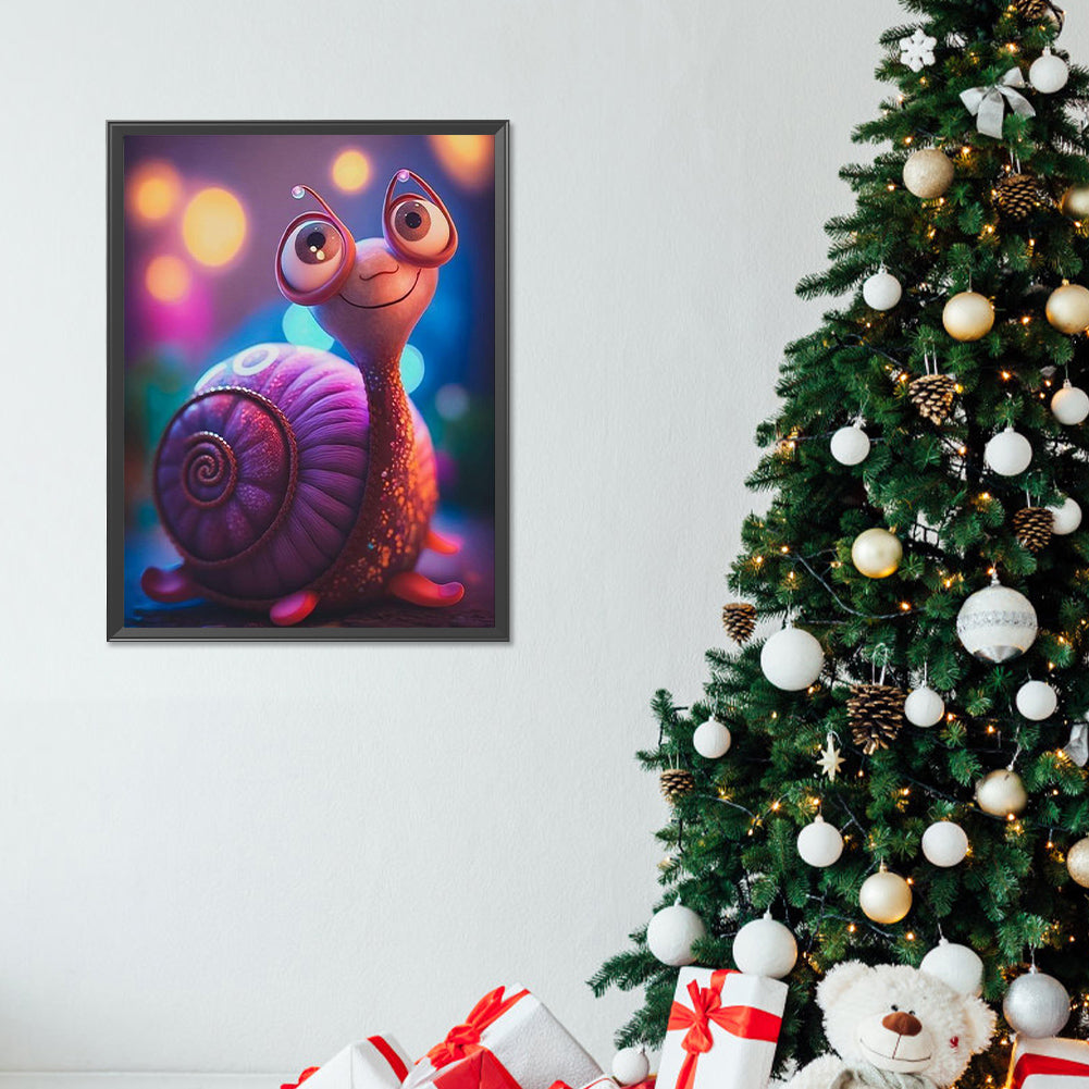 Snails - Full Round Drill Diamond Painting 30*40CM
