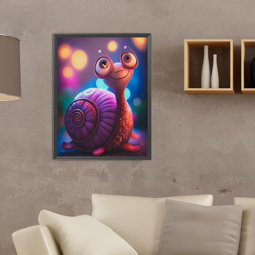 Snails - Full Round Drill Diamond Painting 30*40CM
