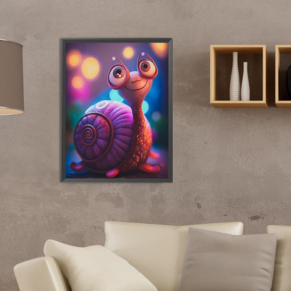 Snails - Full Round Drill Diamond Painting 30*40CM