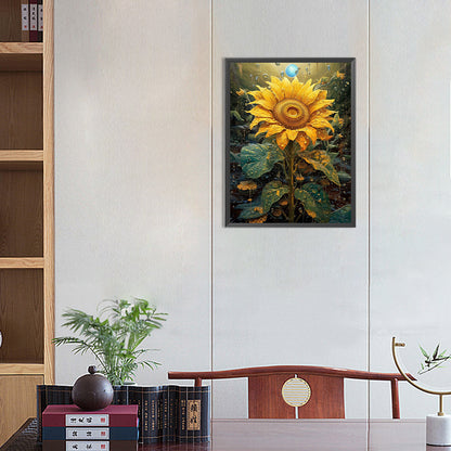 Flowers - Full Round Drill Diamond Painting 30*40CM