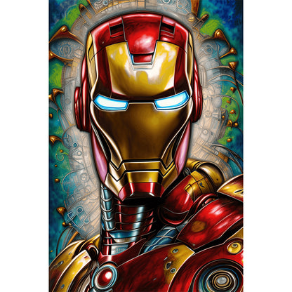 Iron Man - Full AB Dril Round Diamond Painting 40*60CM