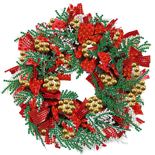 Christmas Wreath - Special Shaped Drill Diamond Painting 30*30CM