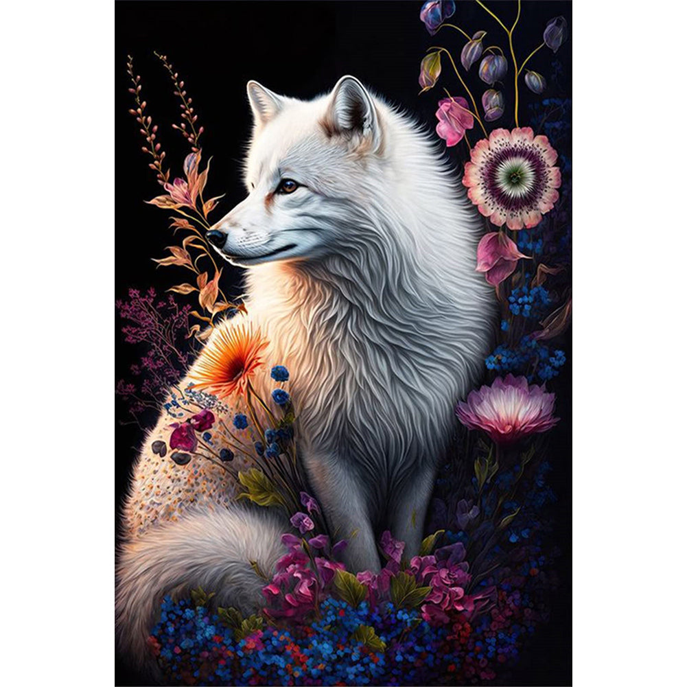 Fox - Full Round Drill Diamond Painting 40*60CM