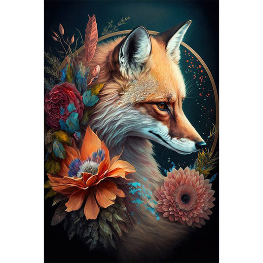 Fox - Full Round Drill Diamond Painting 40*60CM