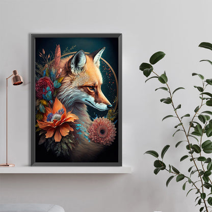 Fox - Full Round Drill Diamond Painting 40*60CM