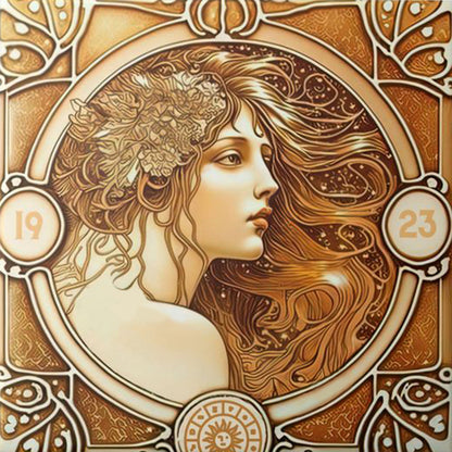 Classical Beauty - Full Round Drill Diamond Painting 30*30CM