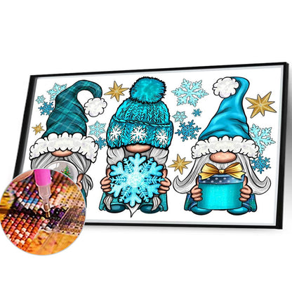 Snowflake Goblin - Full Round Drill Diamond Painting 40*30CM