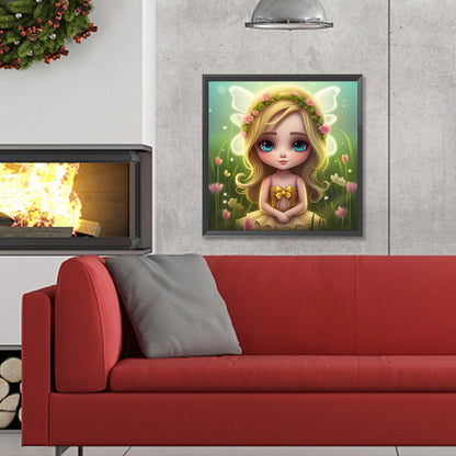 Elf Girl - Full Round Drill Diamond Painting 30*30CM