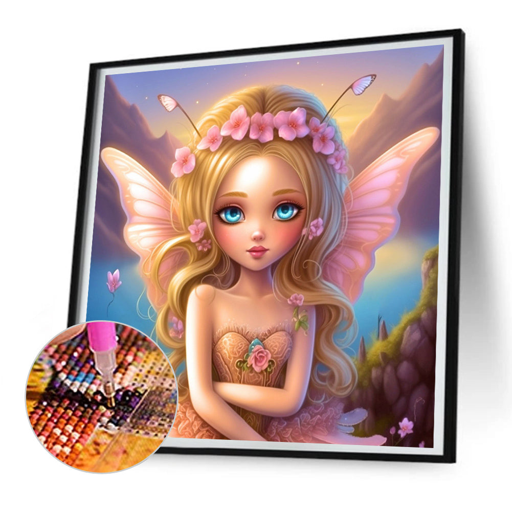 Elf Girl - Full Round Drill Diamond Painting 30*30CM