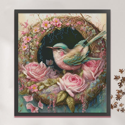 Dream Nest - 11CT Stamped Cross Stitch 80*90CM(Spring)