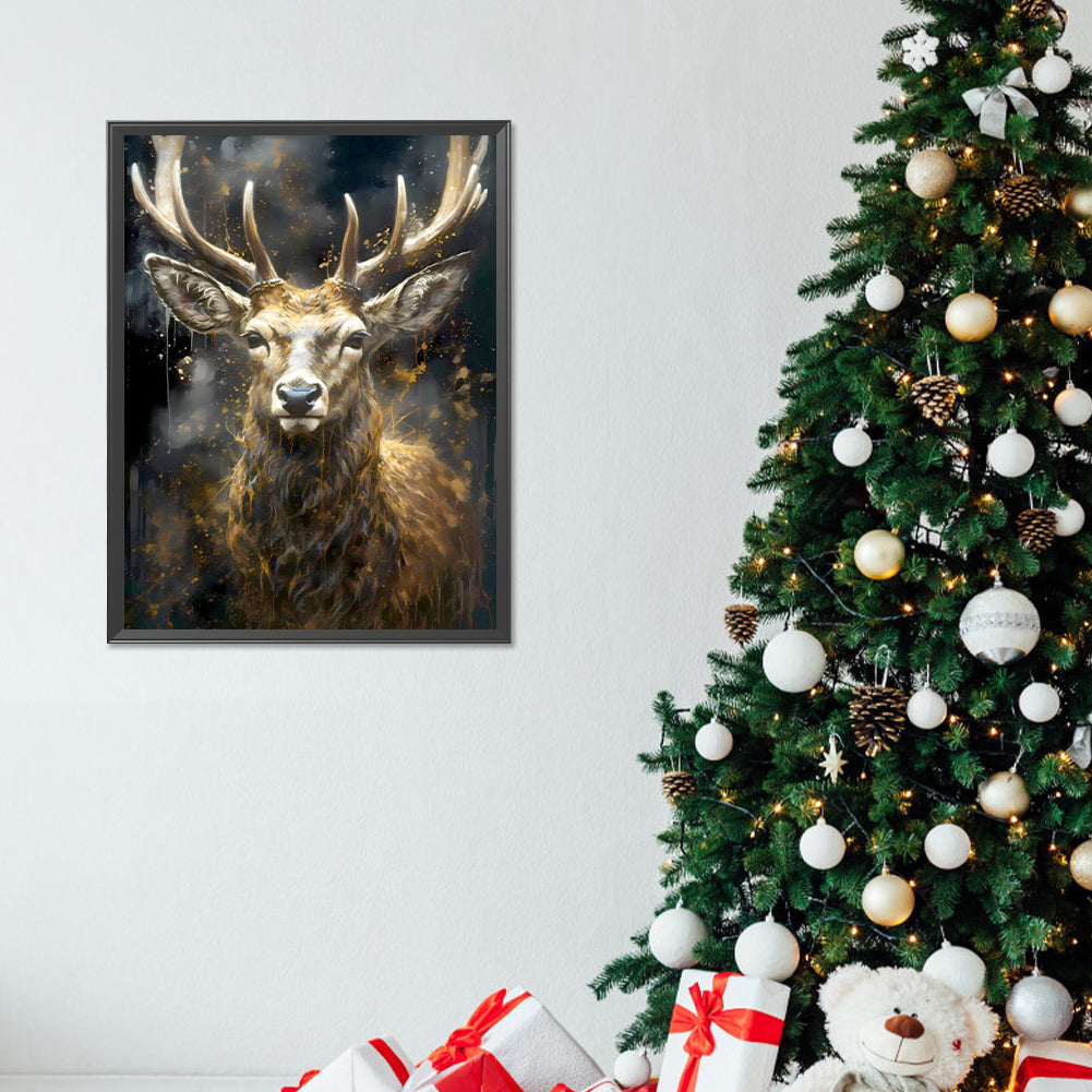 Adult Elk - Full Round Drill Diamond Painting 30*40CM